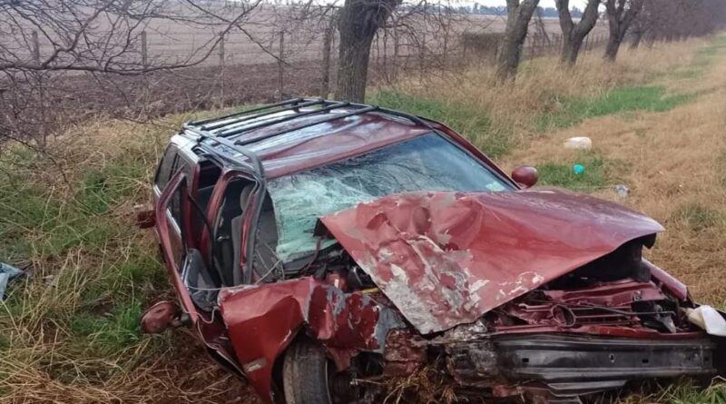 ACCIDENTE EN RUTA 08 , EN CERCANÍAS DE RIO CUARTO