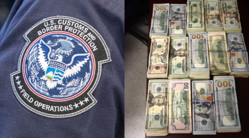 Intentaron salir de Texas con más de US$70.000 sin declarar, pero CBP los detectó de inmediato
