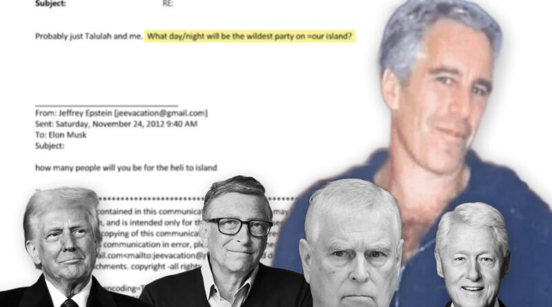 Caso Epstein: en detalle, los registros que involucran a políticos, magnates y miembros de la realeza